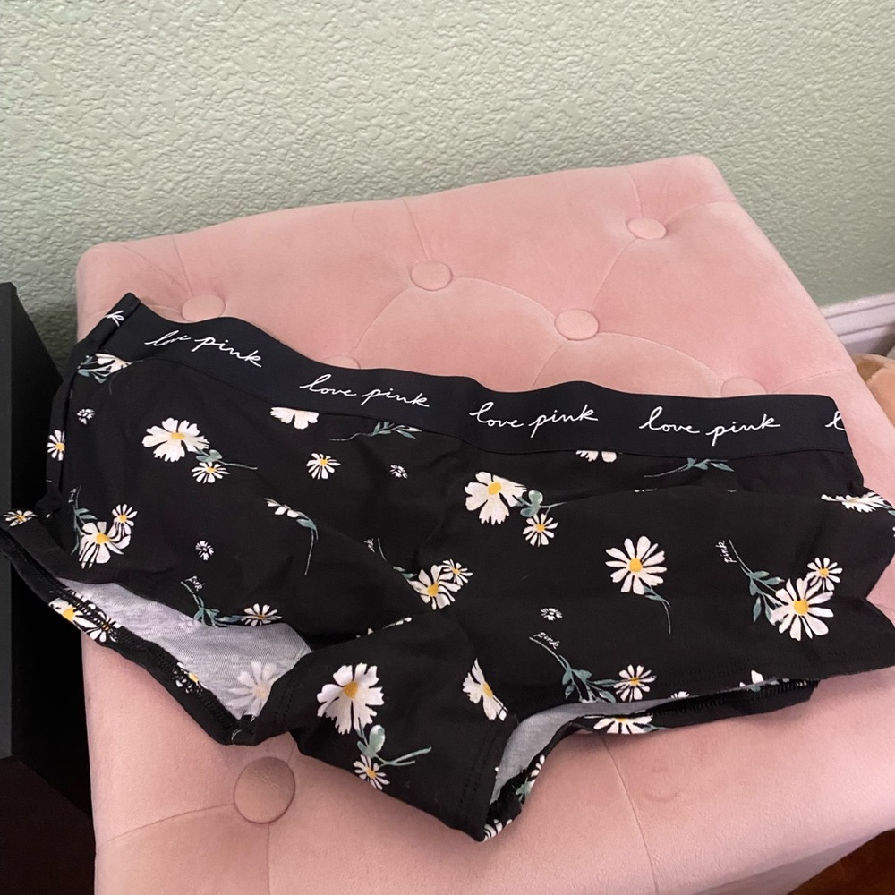 BRAND NEW floral PINK panty